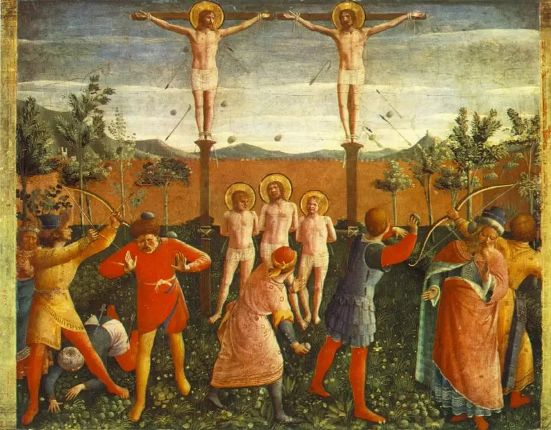 聖コーマとダミアヌの磔刑 - フラ・アンジェリコ

Source:
Crucifixion des saints Côme et Damien - Fra Angelico