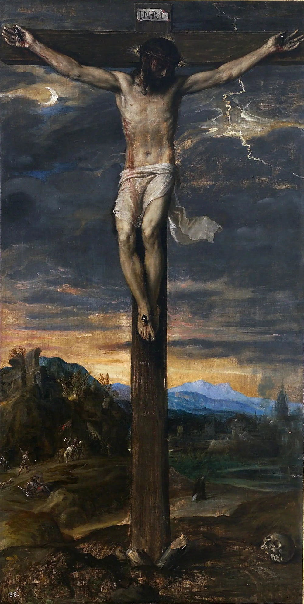 Crucifixion - Titian image 1 reproduction de peinture à l’huile