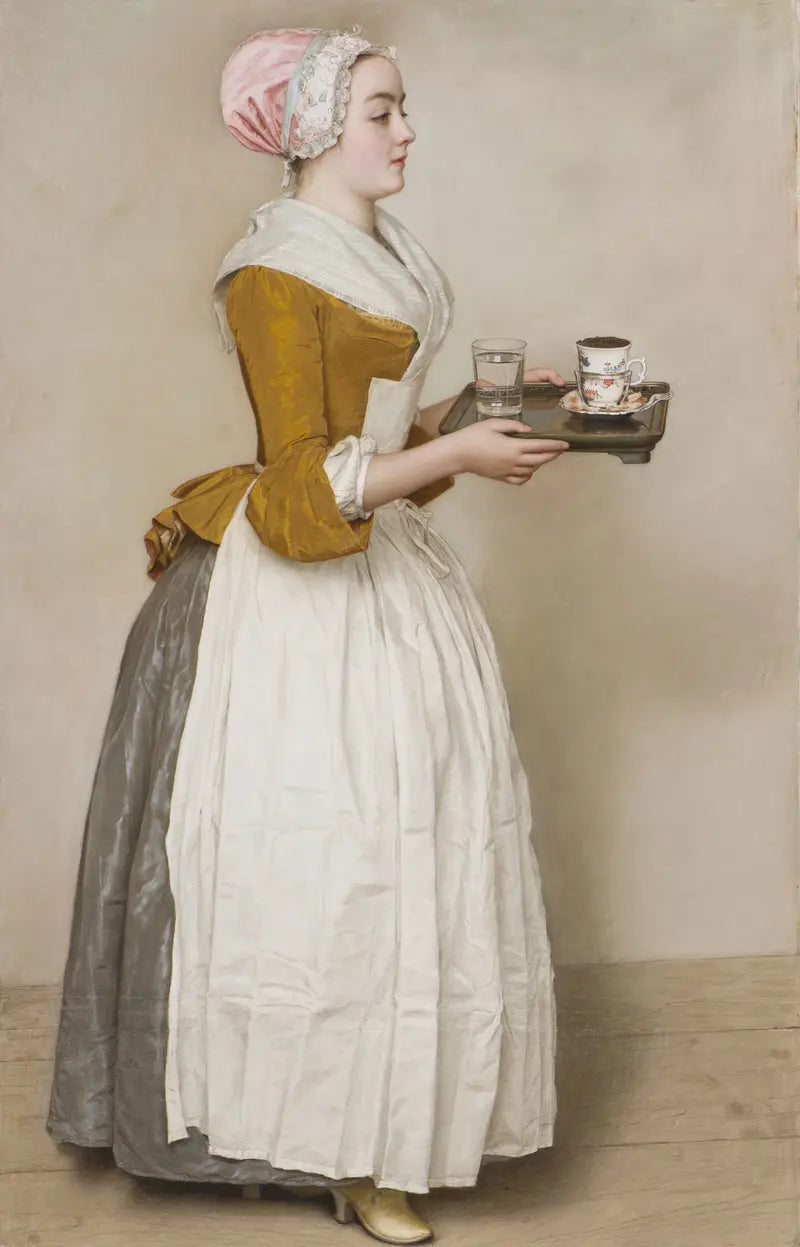 La Belle Chocolatière - Jean-Étienne Liotard