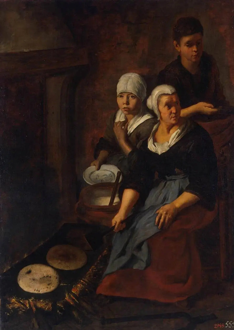 平らなクレープの焼き方 - バルトロメ・エステバン・ムリリョ

Source:
Cuisson de galettes plates - Bartolomé Esteban Murillo