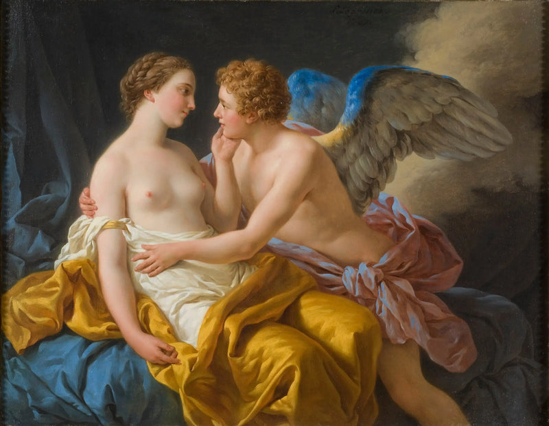 キューピッドとパシー - ルイ・ジャン・フランソワ・ラグレネ

Source:
Cupidon et Psyché - Louis Jean François Lagrenée