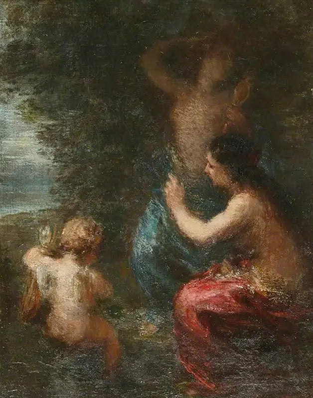 キューピッドとヴィーナス - アンリ・ファンタン＝ラトゥール

Source:
Cupidon et Vénus - Henri Fantin-Latour
