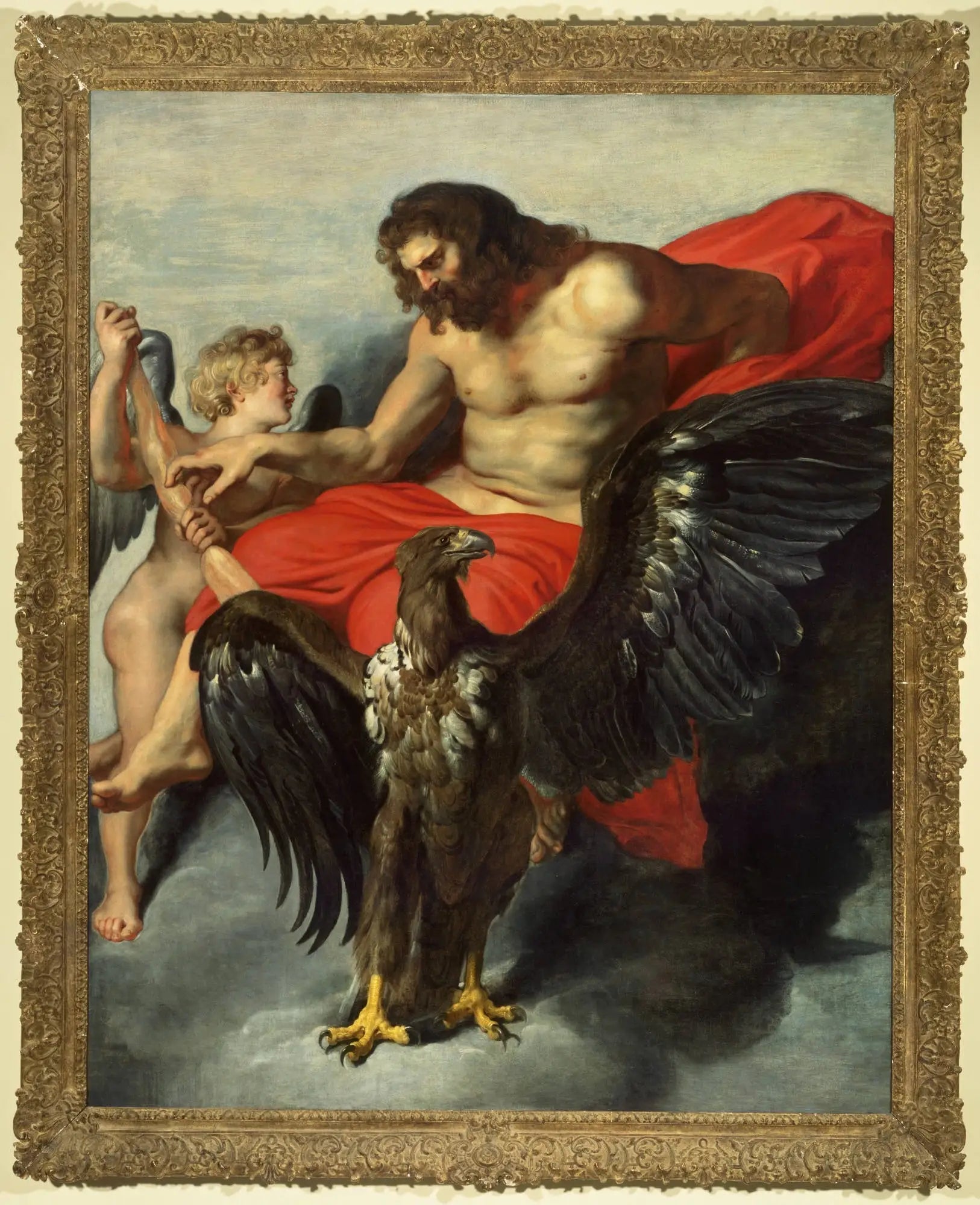 Cupidon suppliant Jupiter - Peter Paul Rubens image 1 reproduction d’œuvre d’art à l’huile