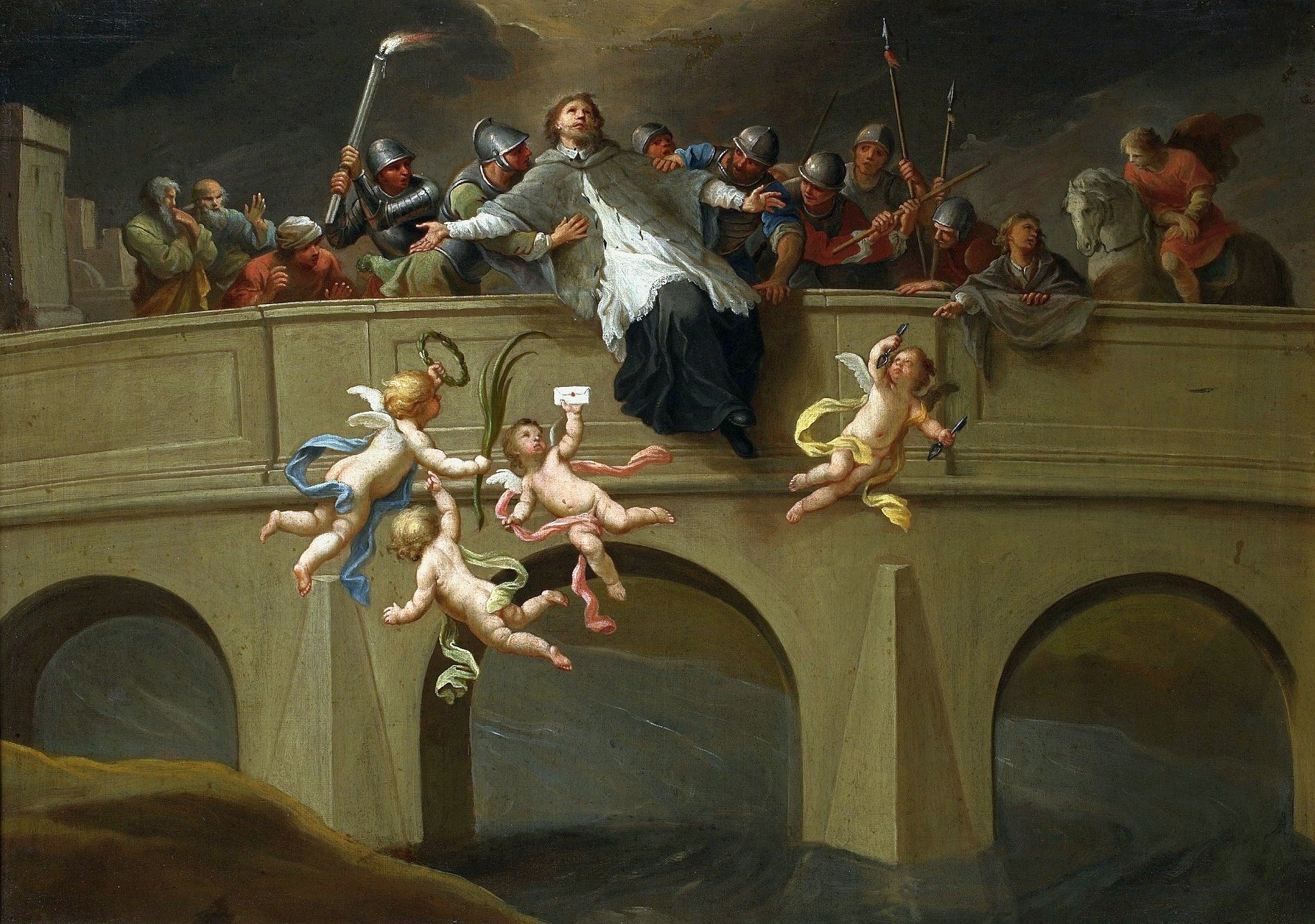 Le Martyre de saint Jean Népomucène - Szymon Czechowicz