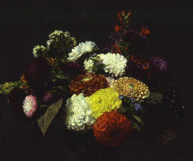 ダリア - アンリ・ファンタン＝ラトゥール

Source:
Dahlias - Henri Fantin-Latour