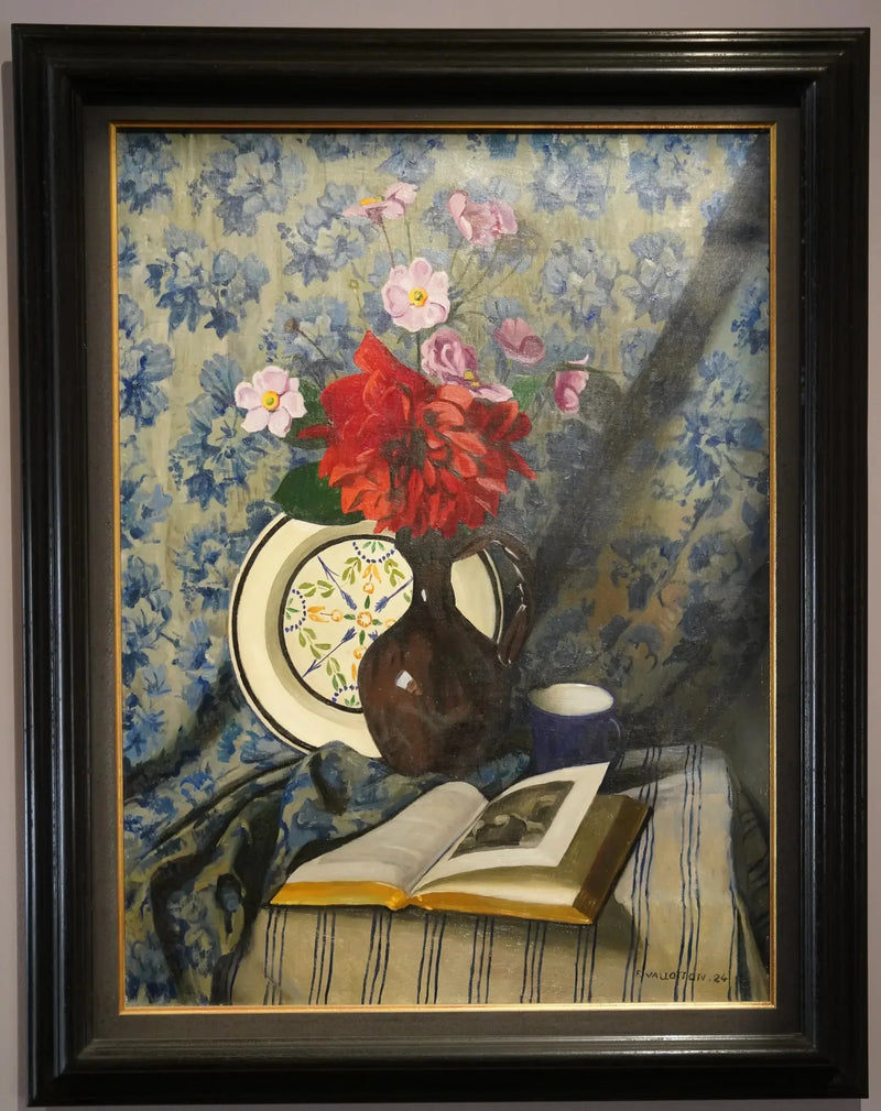 赤いダリアと開いた本 - フェリックス・ヴァロトン

Source:
Dahlias rouges et livre ouvert - Félix Vallotton