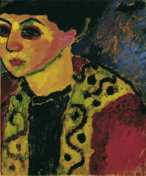 青い背景の前の女性 - アレクセイ・フォン・ジャウレンスキー

Source:
Dame devant le fond bleu - Alexej von Jawlensky