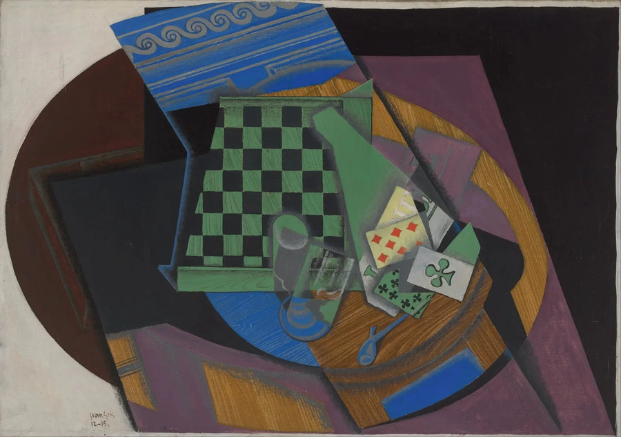 ダミエとトランプ - フアン・グリス

Source:
Damier et cartes à jouer - Juan Gris