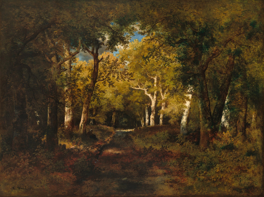 Dans la forêt - Narcisse Diaz de la Peña