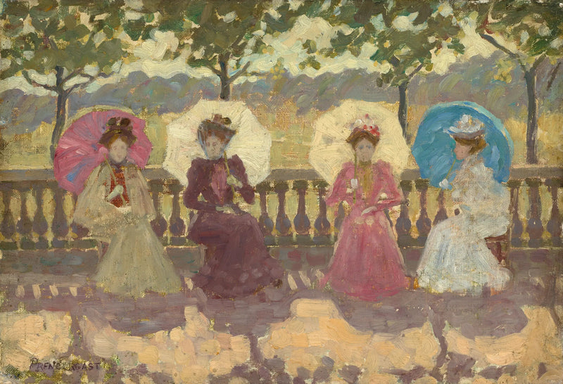 パリの公園 - モーリス・プリンダーギャスト

Source:
Dans le parc, Paris - Maurice Prendergast