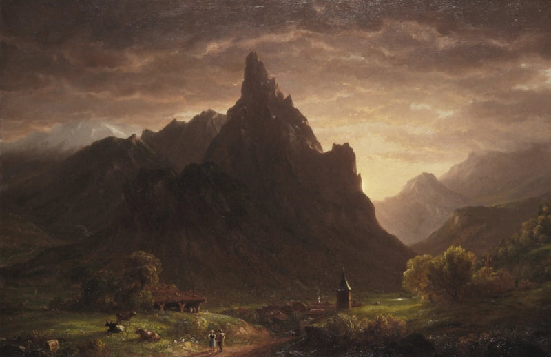 スイスのシムメンタールで - トーマス・コール

Source:
Dans le Simmental, en Suisse - Thomas Cole