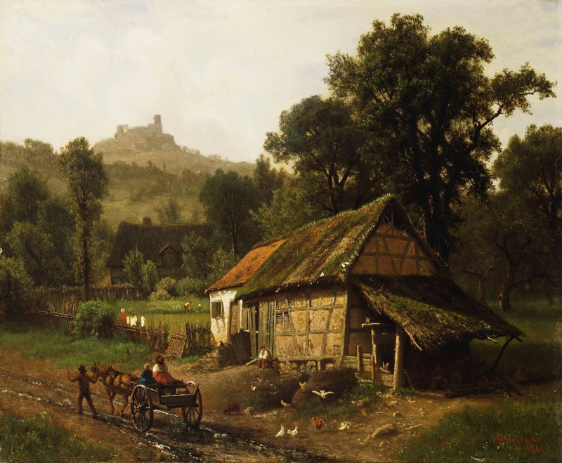 ダン・レ・コントルフォール - アルベール・ビアシュタット

Source:
Dans les contreforts - Albert Bierstadt