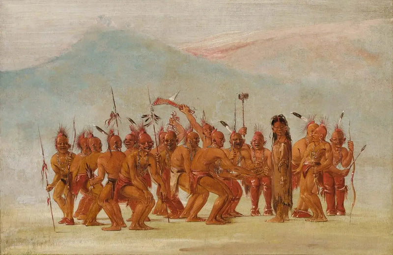 ベルダッシュの踊り - ジョージ・キャトリン

Source:
Danse au Berdash - George Catlin