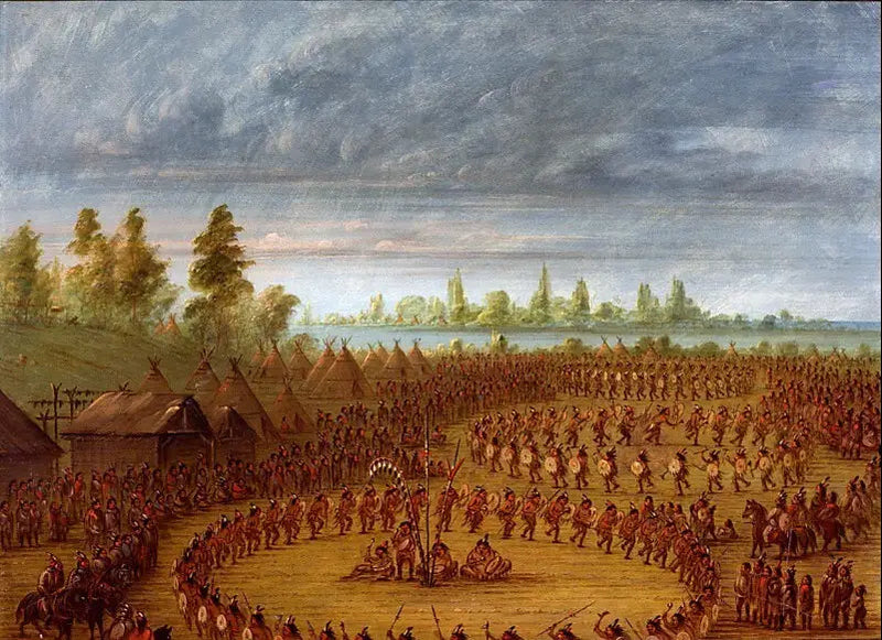 アパッチ族の戦いの踊り - ジョージ・キャトリン

Source:
Danse de guerre des Apaches - George Catlin