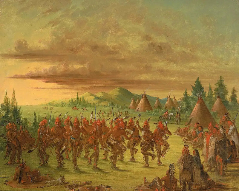 鷲の舞い - ジョージ・キャトリン

Source:
Danse de l'aigle - George Catlin
