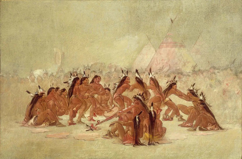 カルメットダンス、アシニボイン - ジョージ・キャトリン

Source:
Danse du calumet, Assiniboine - George Catlin
