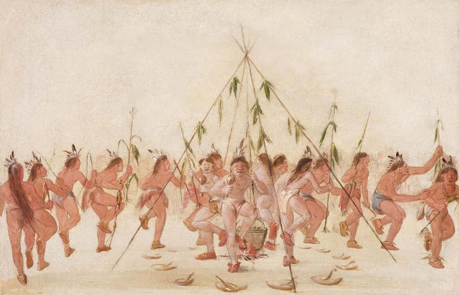 緑色のトウモロコシの踊り、ヒダツァ族 - ジョージ・キャトリン

Source:
Danse du maïs vert, Hidatsa - George Catlin