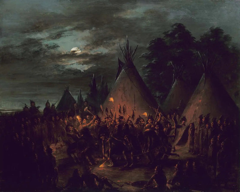 スカルプの踊り、スー族 - ジョージ・キャトリン

Source:
Danse du scalp, Sioux - George Catlin