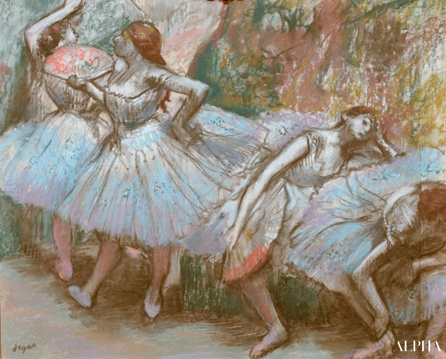 ダンサー - エドガー・ドガ - 高級絵画および絵画の複製