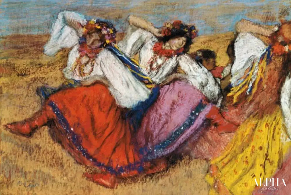 Danseuses russes - Edgar Degas - Reproductions de tableaux et peintures haut de gamme