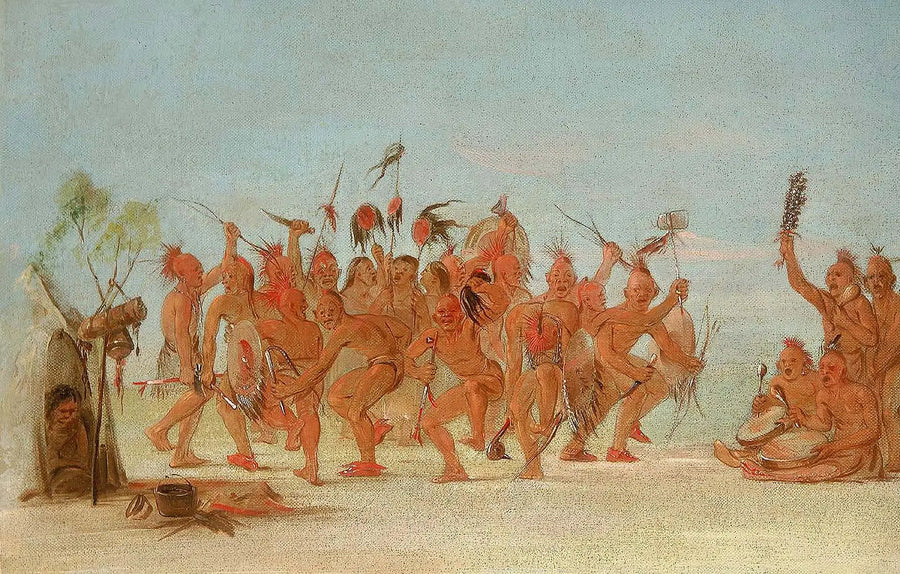 勇敢な人々の薬袋の上で踊る - ジョージ・キャトリン

Source:
Dansez sur le sac de médecine des braves - George Catlin