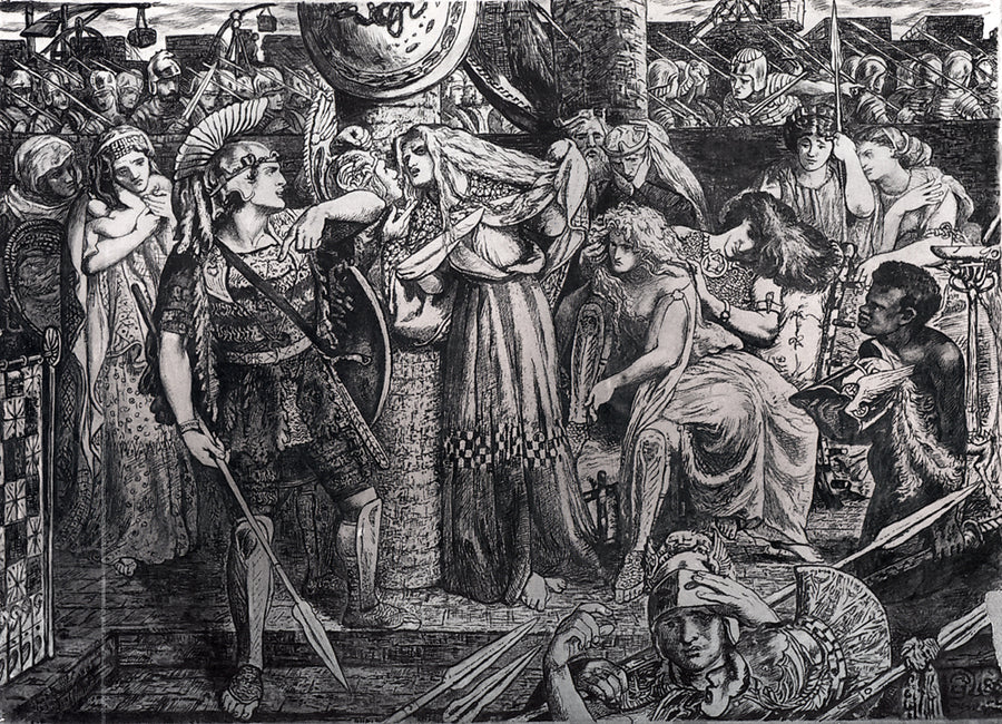 Cassandre - Dante Gabriel Rossetti