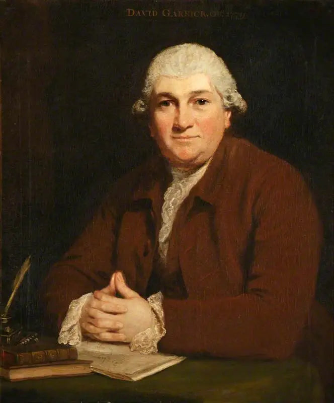 デイヴィッド・ギャリック（1717-1779）「序幕の肖像」 - ジョシュア・レイノルズ
