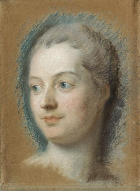Portrait de Madame de Pompadour - Maurice Quentin de La Tour