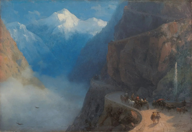 ヴェネツィアからグドゥアリ - イワン・アイヴァゾフスキー

Source:
De Mleta à Gudauri - Ivan Aïvazovski