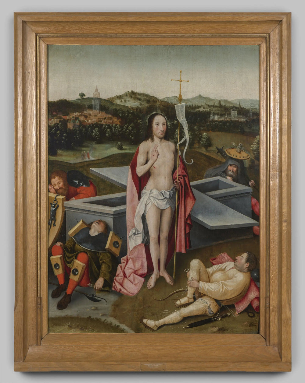 De opstanding van Jezus - Hieronymus Bosch image 1 copie de tableau peinte à la main
