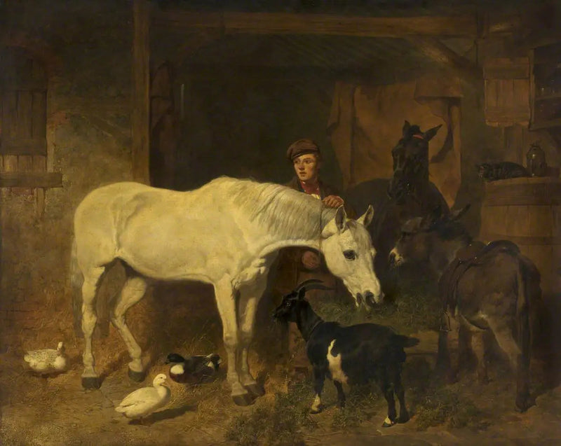 市場からの帰還 - ジョン・フレデリック・ヘリング、シニア

Source:
De retour du marché - John Frederick Herring, Sr.