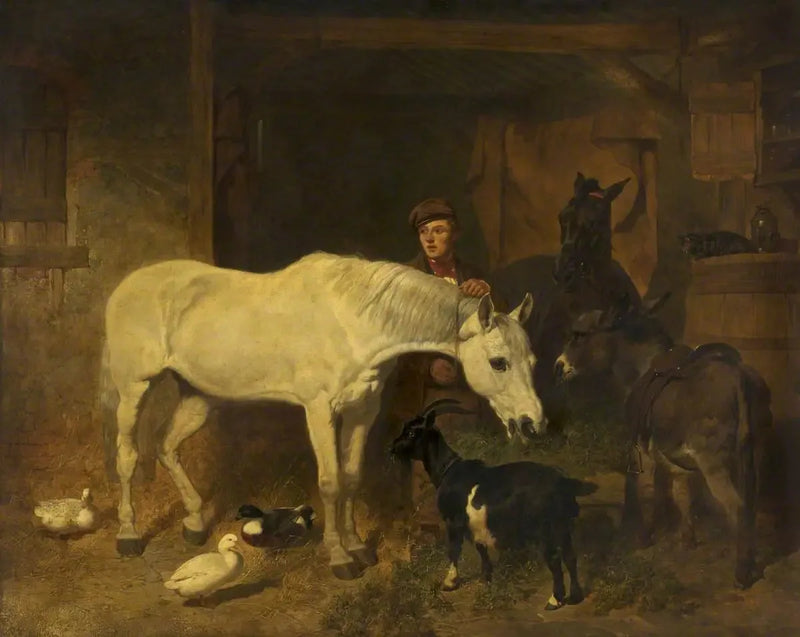 市場からの帰還 - ジョン・フレデリック・ヘリング、シニア

Source:
De retour du marché - John Frederick Herring, Sr.