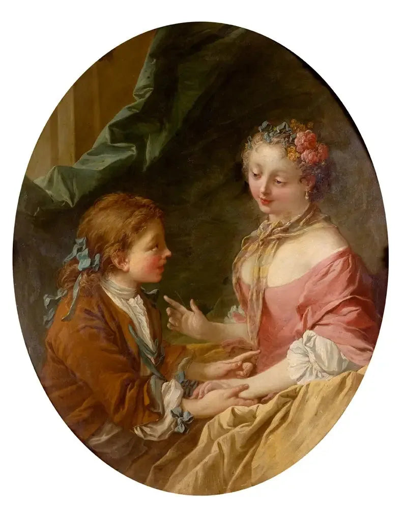 あなたは三つのもののうち、何を一つにしますか？ - フランソワ・ブーシェ

Source:
De trois choses, en ferez-vous une ? - François Boucher