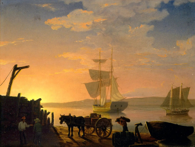 船の荷揚げ - フィッツ・ヘンリー・レーン

Source:
Déchargement d'un navire - Fitz Henry Lane