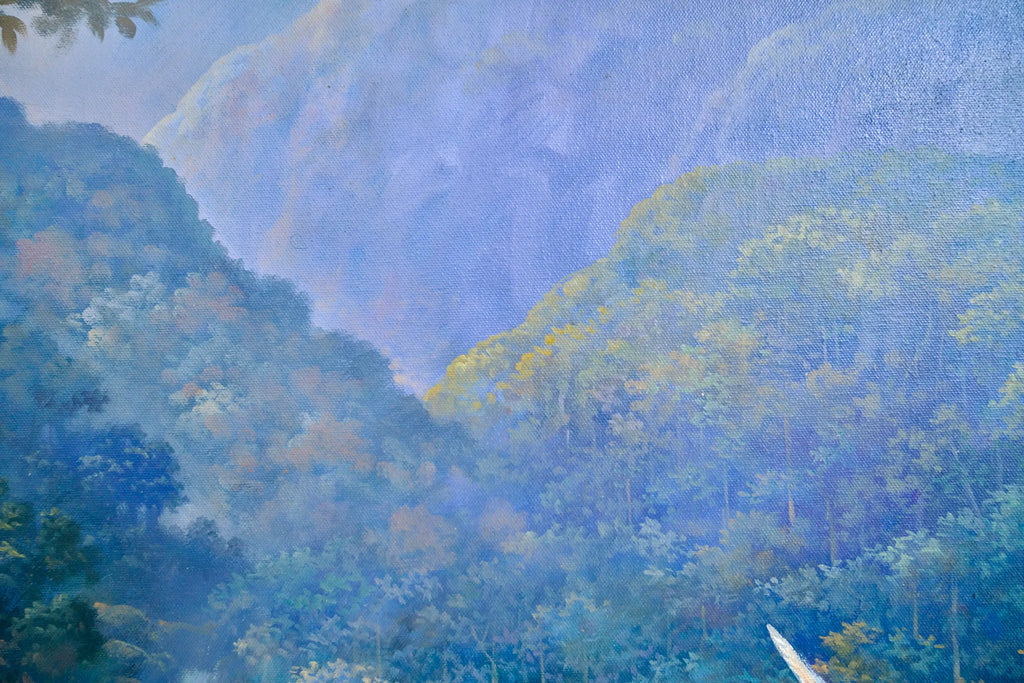 Déesse Kinnaree | 170 x 120 cm Reproductions de tableaux à la peinture à l’huile