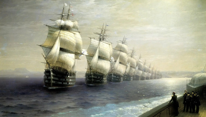黒海艦隊のパレード - イワン・アイヴァゾフスキー

Source:
Défilé de la flotte de la mer Noire - Ivan Aïvazovski