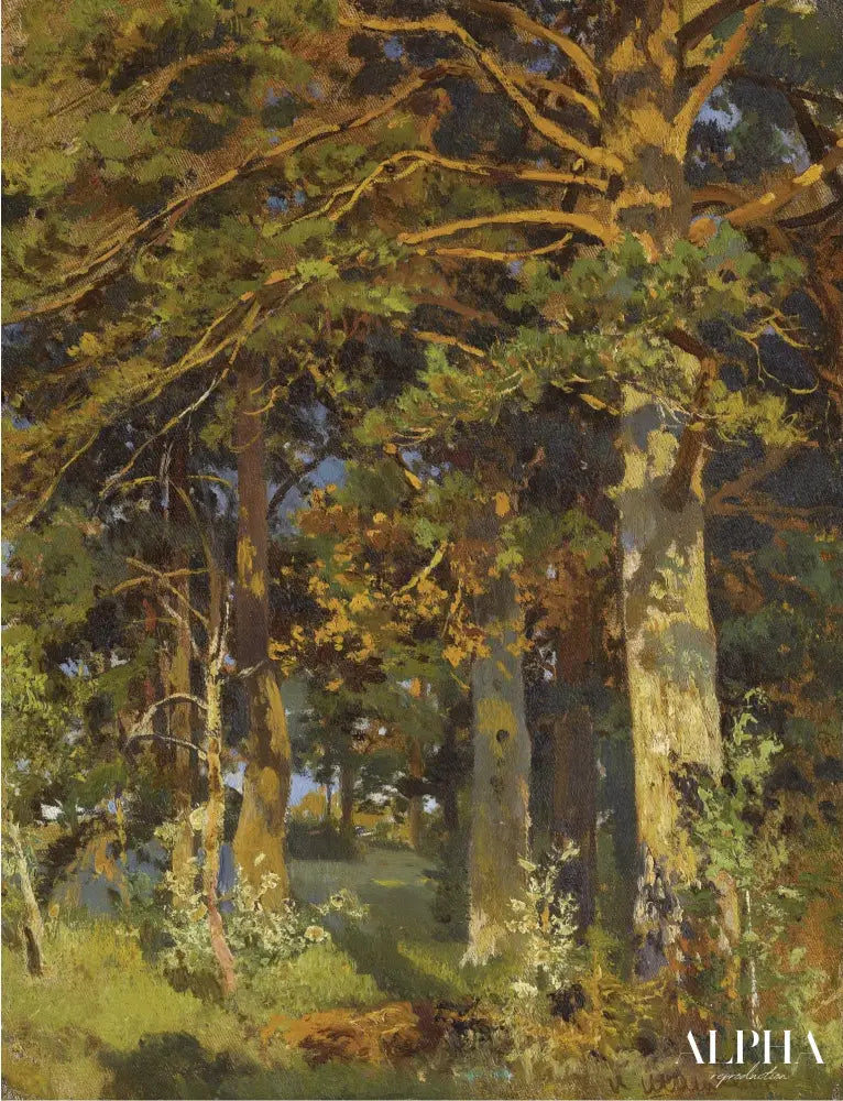 Défrichement des forêts - Ivan Shishkin - Reproductions de tableaux et peintures haut de gamme