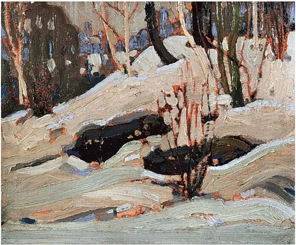 解氷：雪のベンチ - トム・トムソン

Source:
Dégel : bancs de neige - Tom Thomson