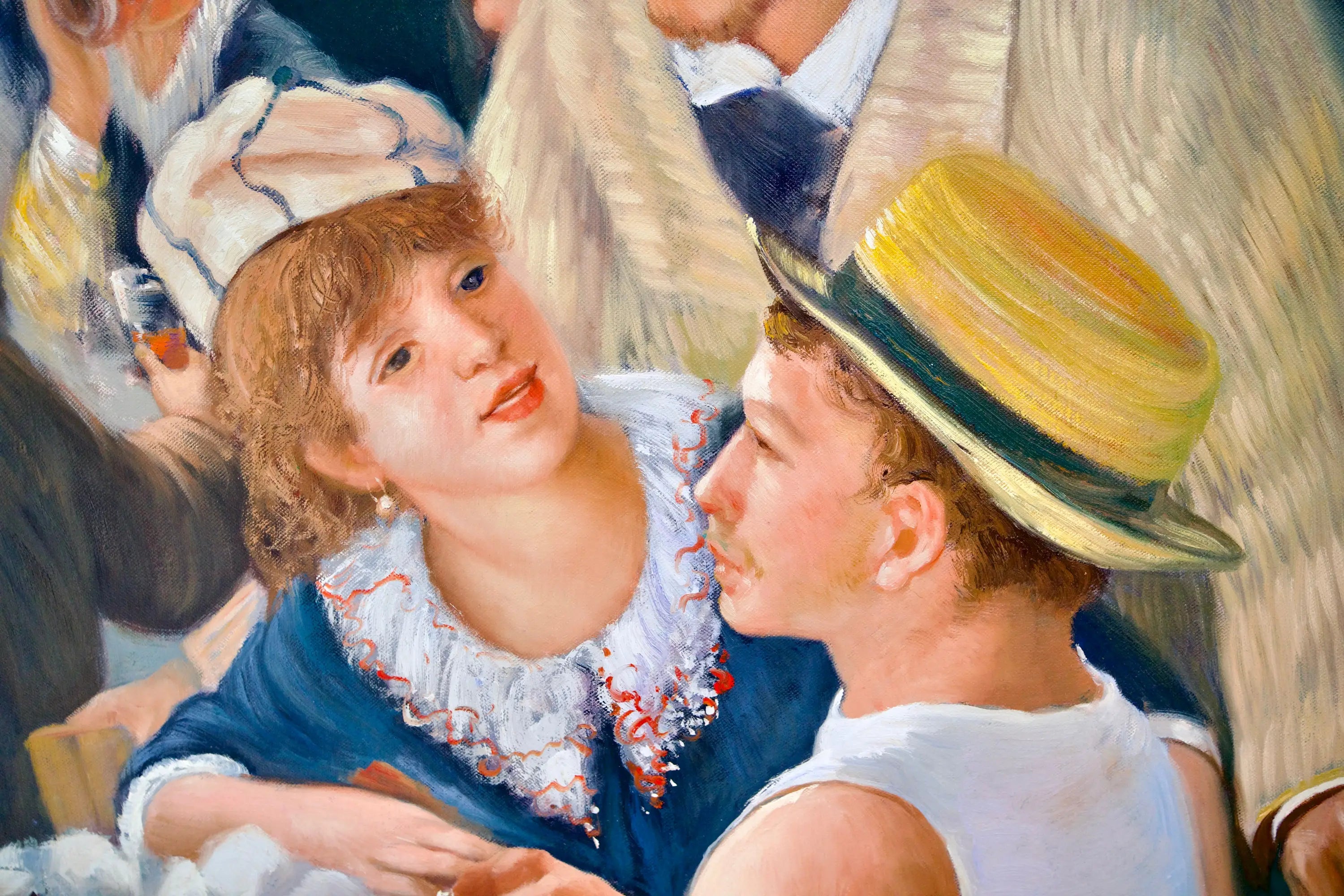 Déjeuner des Canotiers (Renoir) - Alpha Reproduction | 160 x 120 cm Reproductions de tableaux à la peinture à l’huile