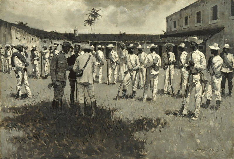 ホメス軍の解体 - フレデリック・レミントン

Source:
Démantèlement de l'armée de Gomez - Frederic Remington