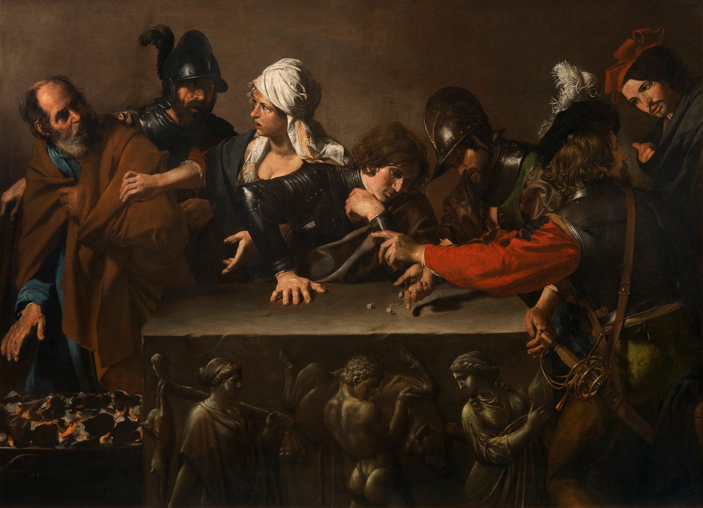 Déni de Peter - Valentin de Boulogne image 1 reproduction d’œuvre d’art à l’huile
