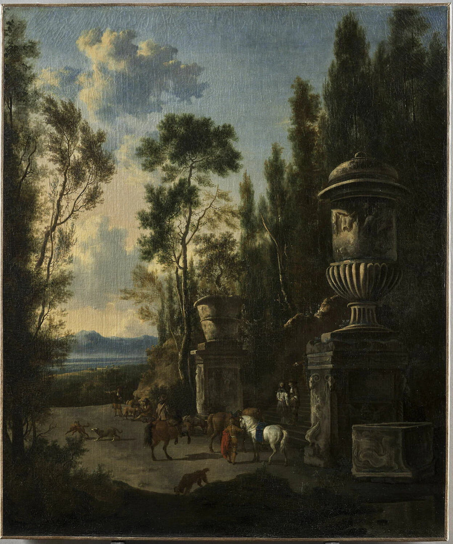 Le Départ pour la chasse - Frederick de Moucheron