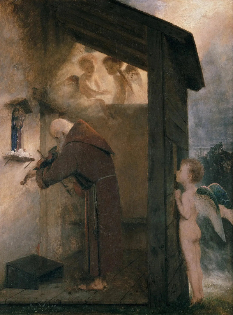 アルノルド・ベックリンの油彩画のレプリカ

Source:
Q107435804 - Arnold Böcklin
