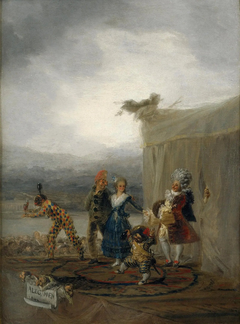 移動式コメディアン - フランシスコ・デ・ゴヤ