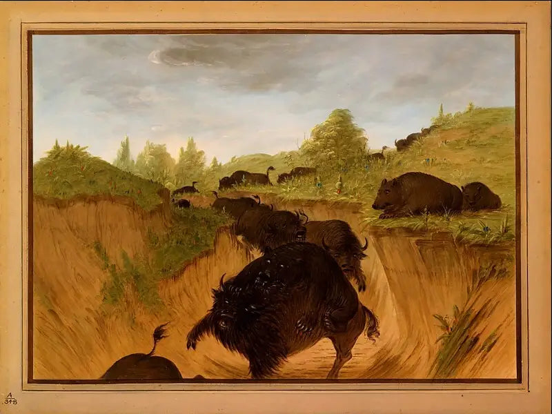 グリズリーがバイソンを攻撃する - ジョージ・キャトリン

Source:
Des grizzlis attaquent des bisons - George Catlin