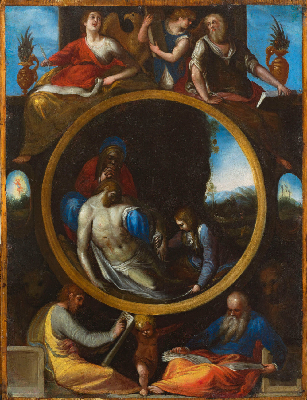 Deuil - Denis Calvaert image 1 reproduction artisanale de tableau