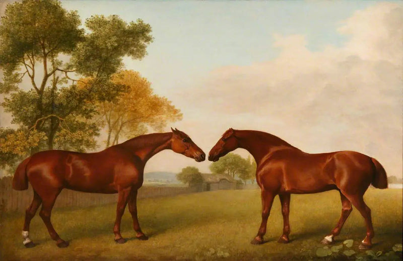 二頭の馬が囲いの中にいる - ジョージ・スタブス

Source:
Deux chevaux dans un enclos - George Stubbs