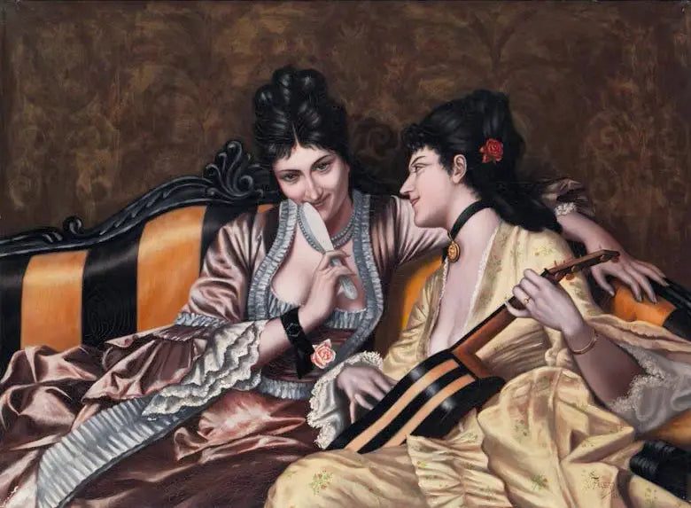 ソファに座る二人の女性 - ルイス・リカルド・ファレロ

Source:
Deux dames sur un canapé - Luis Ricardo Falero