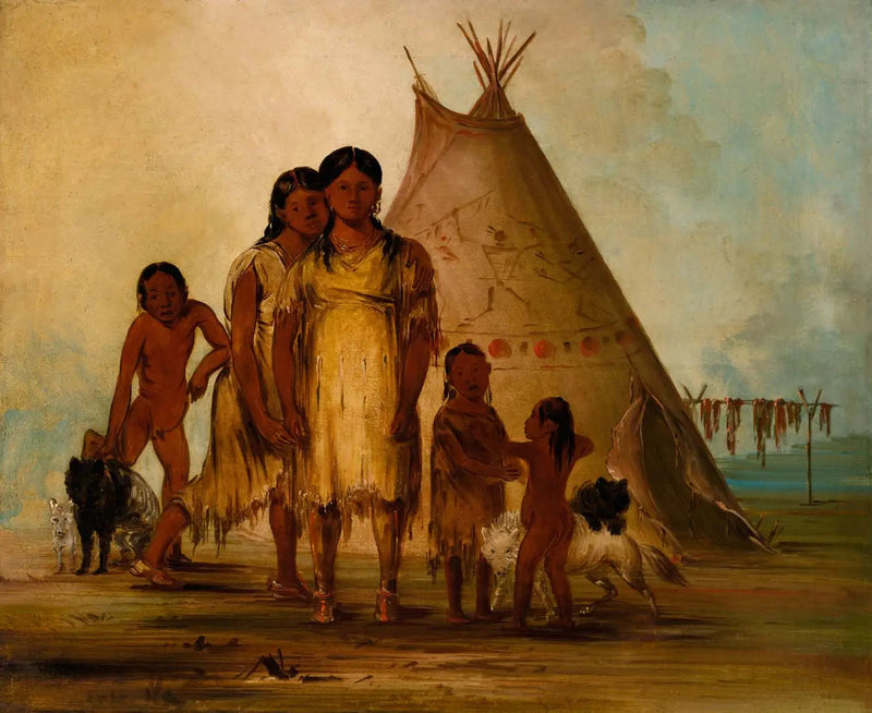 二人のコマンチ族の少女 - ジョージ・キャトリン

Source:
Deux filles comanches - George Catlin