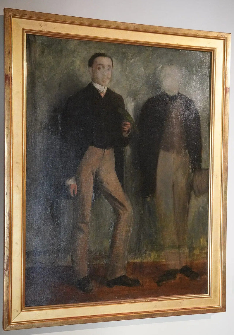 二人の男 - エドガー・ドガ